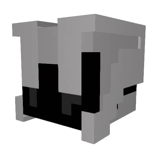 EyPappyy Minecraft avatar head, 3D render