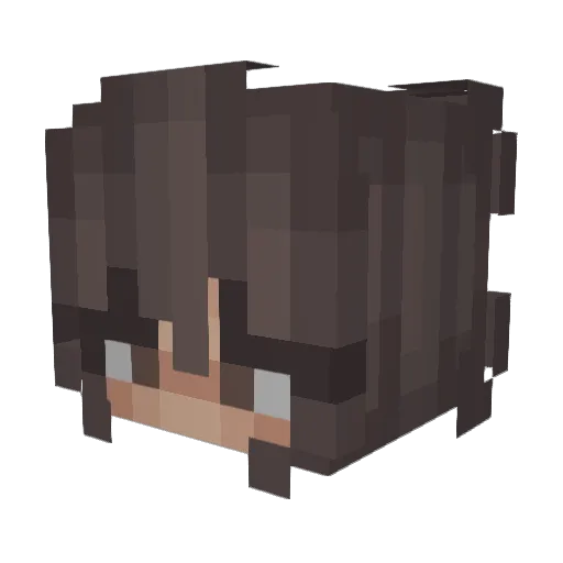 EyPlayz Minecraft avatar head, 3D render