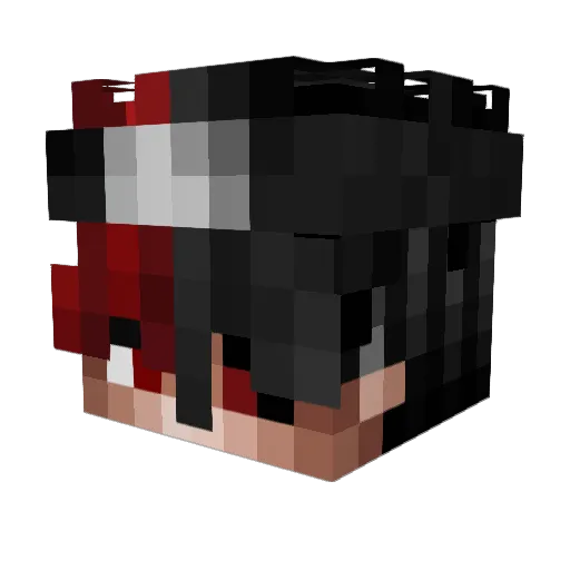 EyadAhmedZ Minecraft avatar head, 3D render
