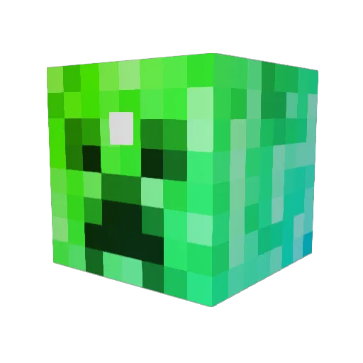 Eyadzar Minecraft avatar head, 3D render