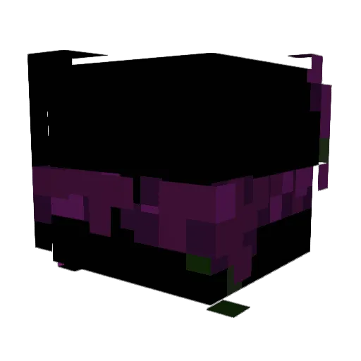 EyeFlyy Minecraft avatar head, 3D render