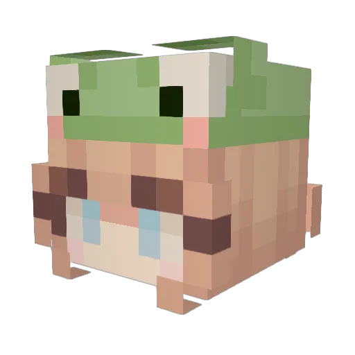 EyeOfTheStorm789 Minecraft avatar head, 3D render