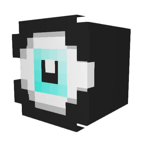 EyeWannaDie_ Minecraft avatar head, 3D render