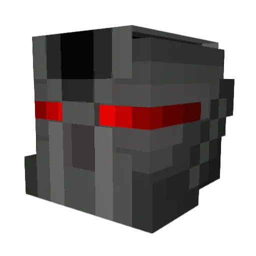 Eyedbox034 Minecraft avatar head, 3D render