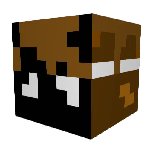 Eyetrops Minecraft avatar head, 3D render