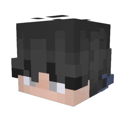 EyyImFrost Minecraft avatar head, 3D render