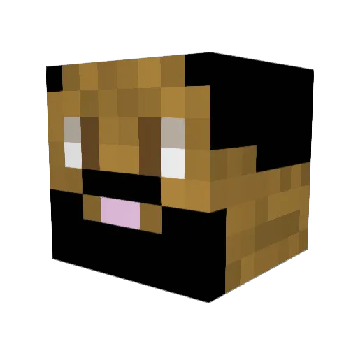 EzDozit23 Minecraft avatar head, 3D render