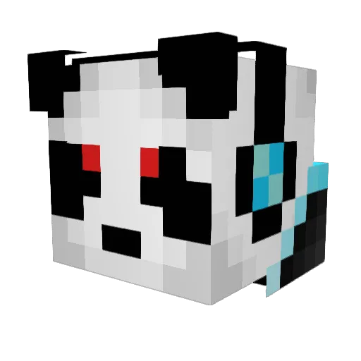 EzFrank100 Minecraft avatar head, 3D render