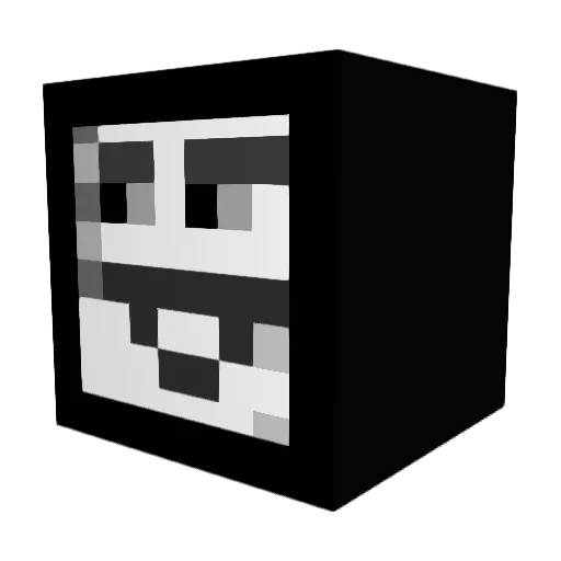 EzNoGame Minecraft avatar head, 3D render