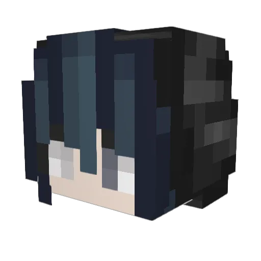 EzePlays Minecraft avatar head, 3D render