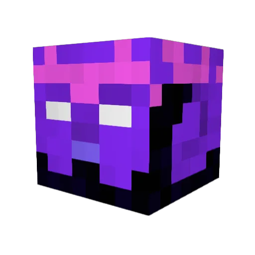 Ezience Minecraft avatar head, 3D render
