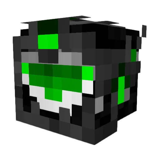 Ezio5 Minecraft avatar head, 3D render