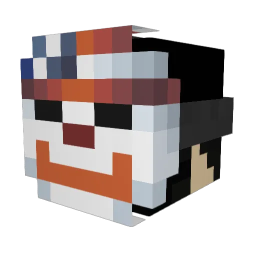 EzioAuditore13 Minecraft avatar head, 3D render