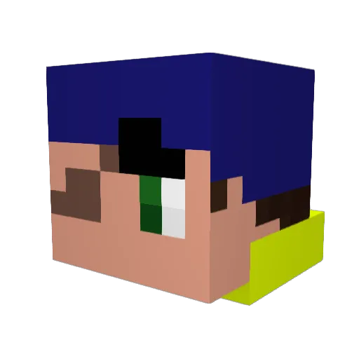 Ezio_Auditore2 Minecraft avatar head, 3D render