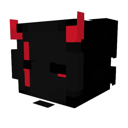 Ezpas Minecraft avatar head, 3D render