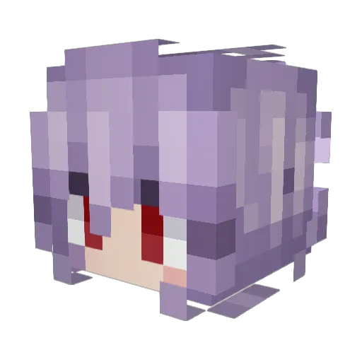 Ezzrion Minecraft avatar head, 3D render