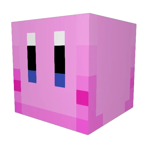 EzzyIce Minecraft avatar head, 3D render