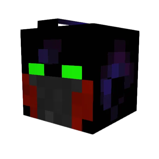 F0RTTYY Minecraft avatar head, 3D render