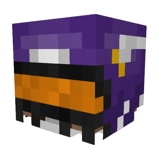 F0j0 Minecraft avatar head, 3D render
