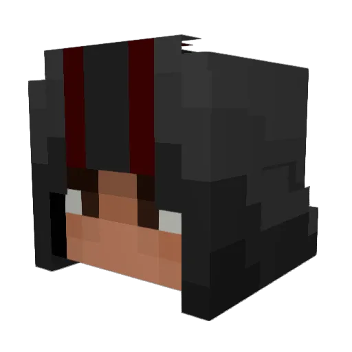 F0tec Minecraft avatar head, 3D render
