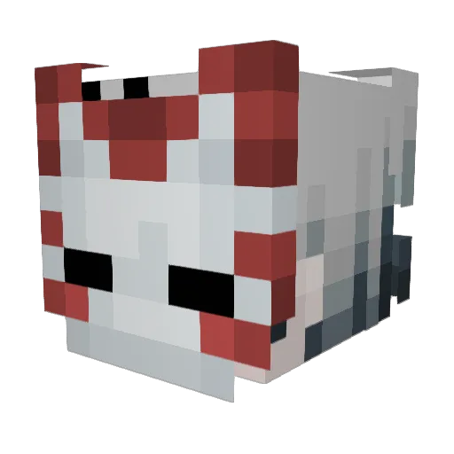 Minecraft-Avatar von F0xNest: Kopf als 3D-Render