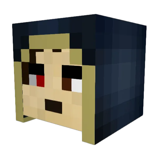 F1R3FLYY_OG Minecraft avatar head, 3D render