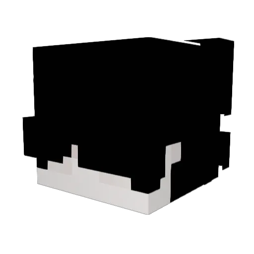 F1lipp Minecraft avatar head, 3D render