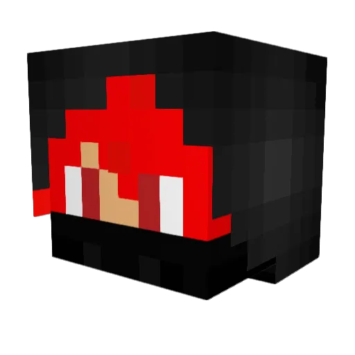 F1nch72 Minecraft avatar head, 3D render