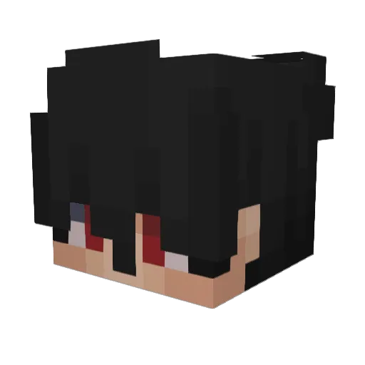 F1shhy Minecraft avatar head, 3D render
