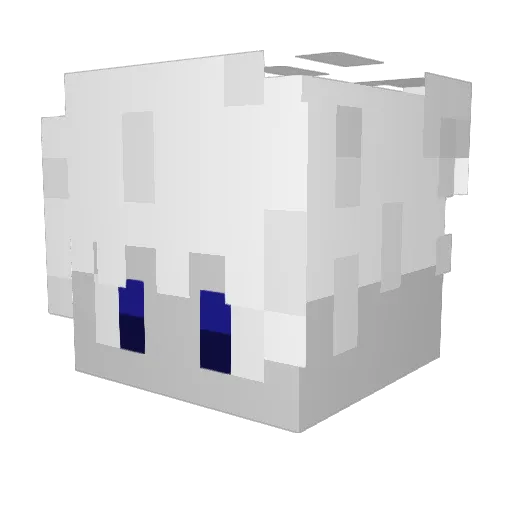 F3ARBLOX Minecraft avatar head, 3D render