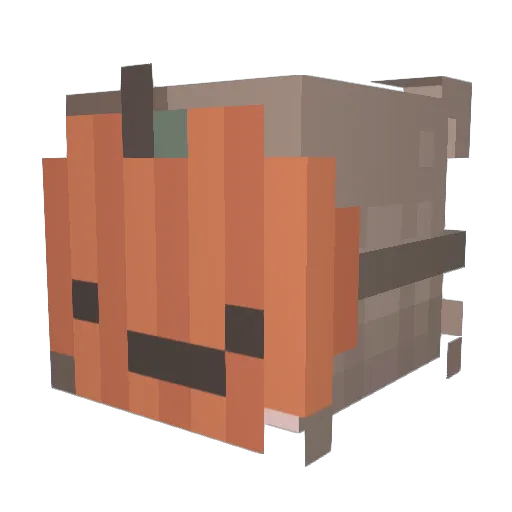 F3LYCITAS Minecraft avatar head, 3D render