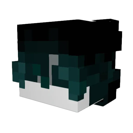 F3MB0YLOVERTABZ Minecraft avatar head, 3D render