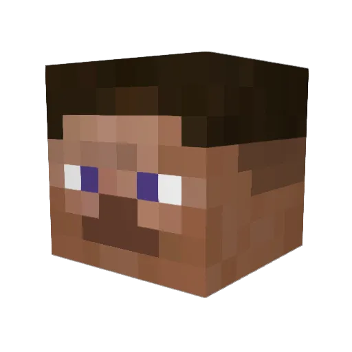 F4ir97 Minecraft avatar head, 3D render