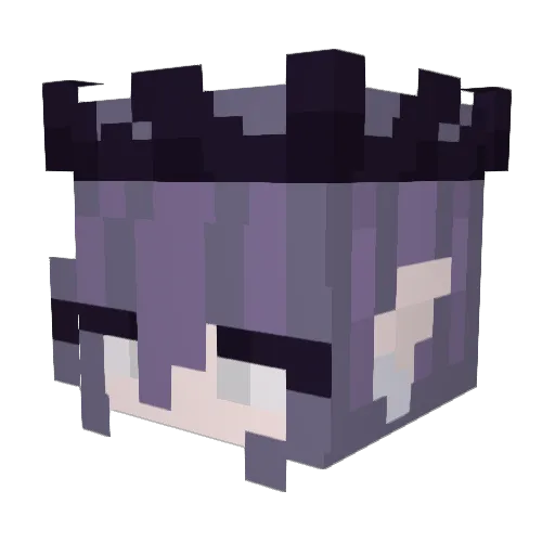 F4t4lite Minecraft avatar head, 3D render