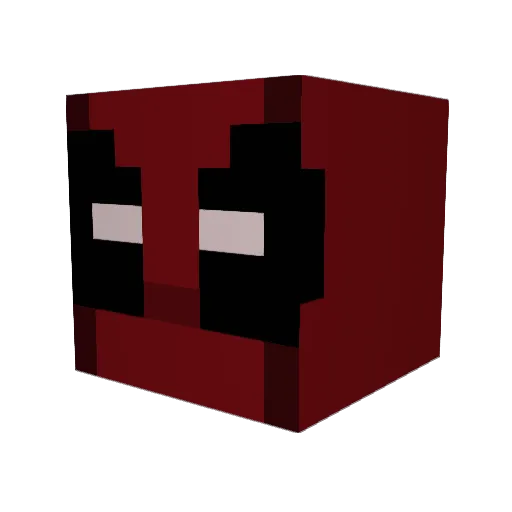 F7Clipz Minecraft avatar head, 3D render