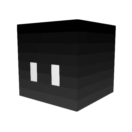FADA08 Minecraft avatar head, 3D render
