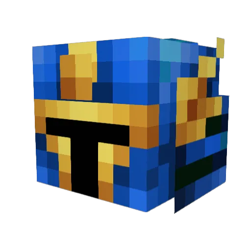 FALLEN_LOL Minecraft avatar head, 3D render