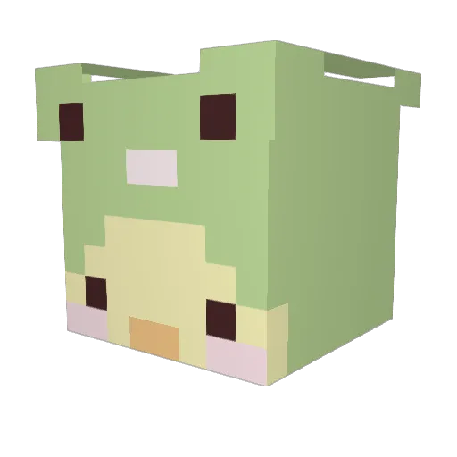 FALSEPR0PHET Minecraft avatar head, 3D render