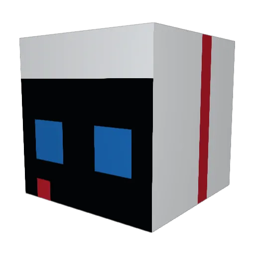 FARTBART32 Minecraft avatar head, 3D render