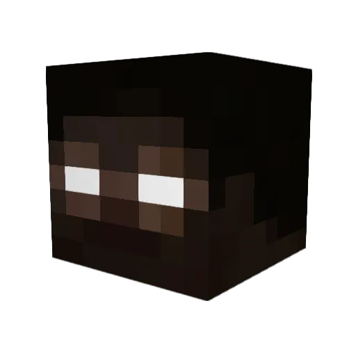 FART_NUGGET Minecraft avatar head, 3D render