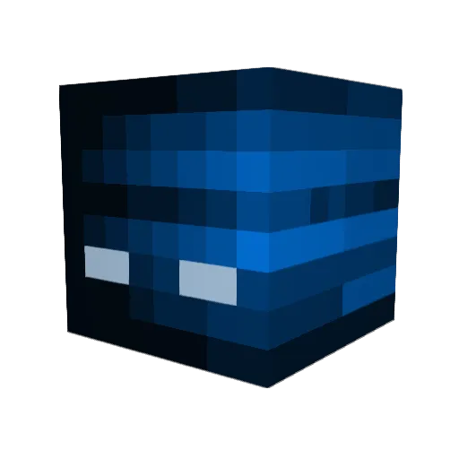 FASN8R Minecraft avatar head, 3D render