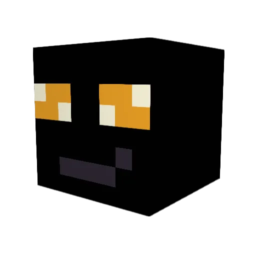 FAZELOURO Minecraft avatar head, 3D render