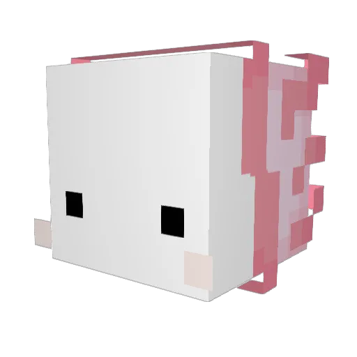 FAZKT Minecraft avatar head, 3D render