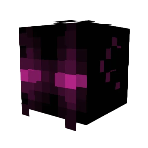 FBA1435 Minecraft avatar head, 3D render