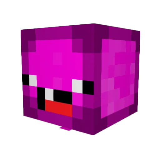 FC0M Minecraft avatar head, 3D render