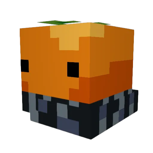 FC15_ Minecraft avatar head, 3D render