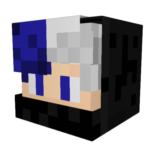 FCMamamia21 Minecraft avatar head, 3D render
