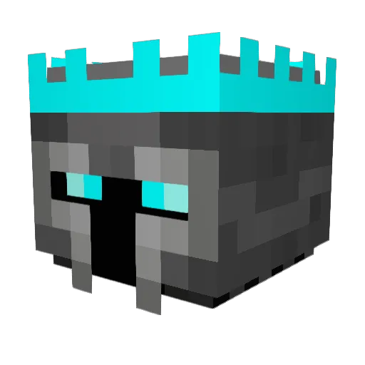 FCNxDream Minecraft avatar head, 3D render