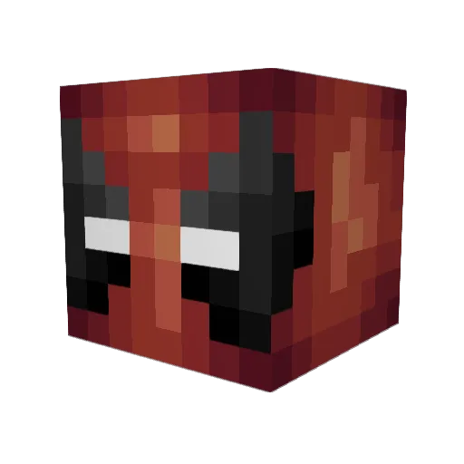 FCRev2 Minecraft avatar head, 3D render