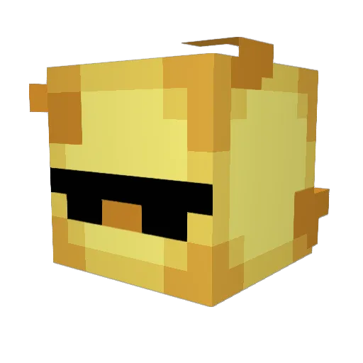 FCZach Minecraft avatar head, 3D render